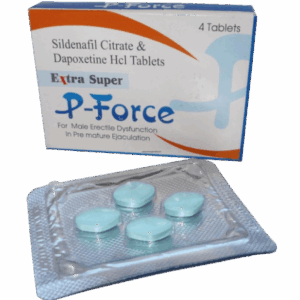 Extra Super P-Force Tablets 100mg Sildenafil + 100mg Dapoxetine