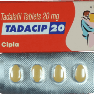 Tadacip 20mg Tadalafil ED treatment