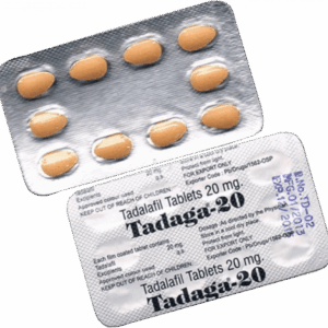 Tadaga 20mg Tadalafil treatment for erectile dysfunction