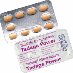 Tadaga Power 80mg Tadalafil Tablets treatment for ED