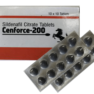 Cenforce 200mg Sildenafil Tablets treatment for ED